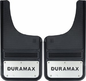 Front Mud Flaps Duramax Logo 12"x23"