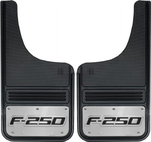 Front Mud Flaps F-250 Logo 12"x23"