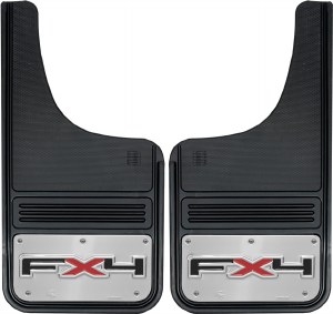 Front Mud Flaps FX4 Logo 12"x23"