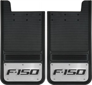 Rear Mud Flaps F-150 Logo 12"x23"
