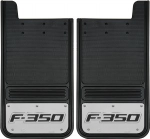 Rear Mud Flaps F-350 Logo 12"x23"