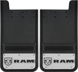 Rear Mud Flaps RAM Logo Horizontal 12"x23"