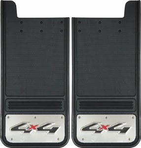 Rear Mud Flaps 4x4 Logo 12"x26"