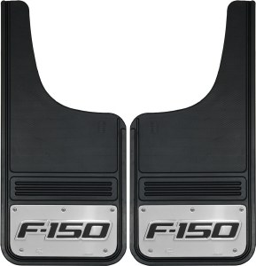 Front Mud Flaps F-150 Logo 12"x26"