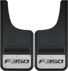 Front Mud Flaps F-350 Logo 12"x26"