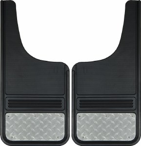 Front Mud Flaps Tread Brite  12"x26"