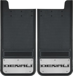 Rear Mud Flaps GMC Denali Logo 12"x26"