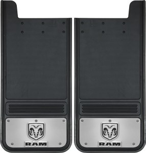 Rear Mud Flaps RAM Logo V 12"x26"