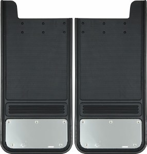 Rear Mud Flaps Blank Plate 12"x26"