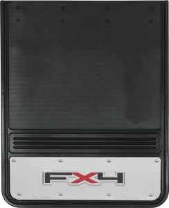 Rear Mud Flaps Dually FX4 Logo 19"x24"