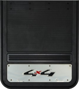 Rear Mud Flaps Dually 4X4 Logo 21"x24"