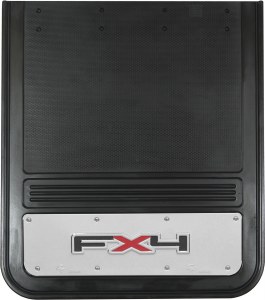 Rear Mud Flaps Dually FX4 Logo 21"x24"