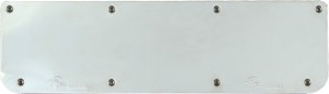 Stainless Steel Mud Flap Weight Plate -Single Blank Plate  19" or 21" flap