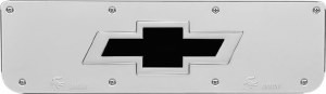 Chevrolet Bowtie Black Weight Plate for 19" or 21" flap