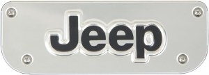 Single Diestamp Jeep Plate with Screws for GB1018