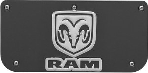 Single Diestamp RAM Logo V Black Wrap Plate for GB1223/GB1226