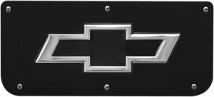 Replacement Mud Flap Plate - Chevrolet Black Wrap 14"