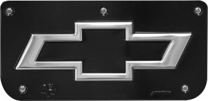 Replacement Mud Flap Plate - Chevrolet Black Wrap 12"