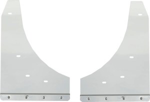 Front Mud Flap Brackets 07-13 Chevy Silverado 1500/2500/3500 GMC Sierra 5/8" Offset, Non-Beveled