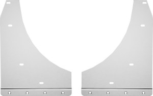 2007 - Rear Mud Flap Brackets 07-13 Silverado, Sierra 1500/2500/3500 GMC  5/8" Offset, Non-Beveled