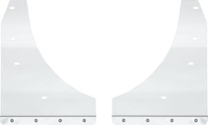 Front Mud Flap Brackets 99-16 Ford F-250/F-350 5/8" Offset, Non-Beveled