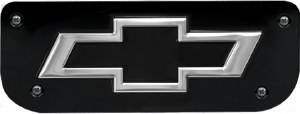 Replacement Mud Flap Plate - Chevrolet Black Wrap