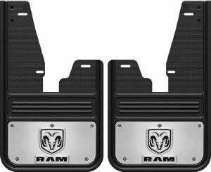 Front Custom Mud Flaps Ram with Flares