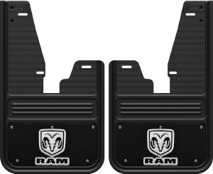 Front Custom Mud Flaps Ram with Flares