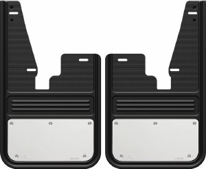 Front Custom Mud Flaps Ram without Flares - Stainless Steel