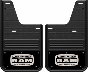 Rear Custom Mud Flaps for Ram 1500 / 2500 / 3500 Laraime LongHorn