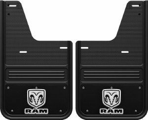 Rear Custom Mud Flap with Ram V Logo