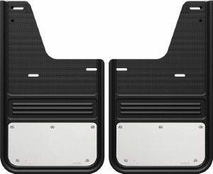 Rear Custom Mud Flaps Ram - Stainless Steel