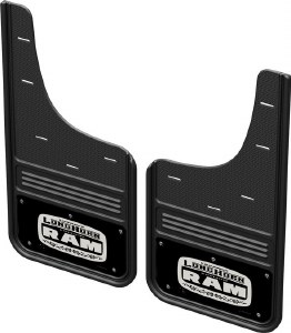 Front Ram Mud Flaps w/Longhorn Logo