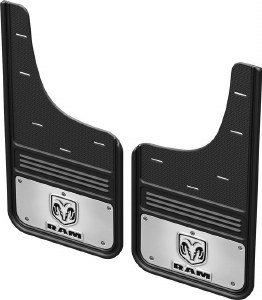 Rear Custom Mud Flaps with Ram V Logo