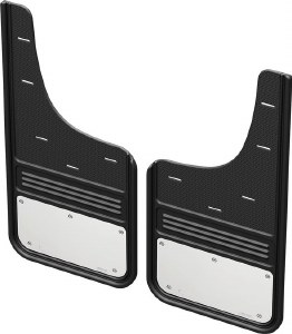 Front Ram Mud Flaps with stainless steel plates