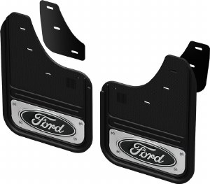 Front Ford Edge Mud Flaps with Ford Logo