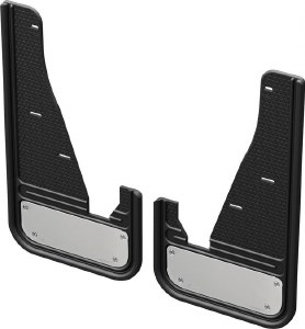 Front &amp; Rear Ford Explorer Mud Flaps w/stainless steel plates