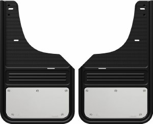 Front Nissan Titan Mud Flaps w/stainless steel plates (not XD)