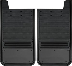 Rear Mud Flap Blank Plates- Gunmetal Finish 12"x23"