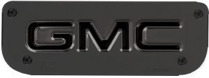 Replacement Gunmetal Mud Flap Plate - GMC - 10"