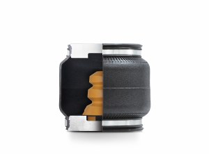 HD Single Convoluted Replacement Air Spring w/Jounce Bumper