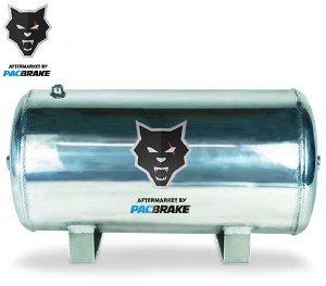 Air Tank 5 Gallon - Polished Aluminum