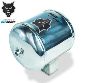 Air Tank 1/2 Gallon - Polished Aluminum