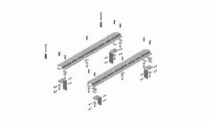 B&amp;W Universal Install Kit &amp; Rails RVR3200