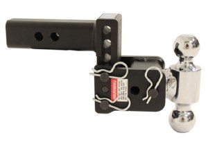 Tow &amp; Stow Dual Ball Mount 1-7/8, 2", 3" Drop