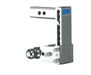 Chrome Tow &amp; Stow Dual Ball 2 &amp; 2-5/16, 7" Drop