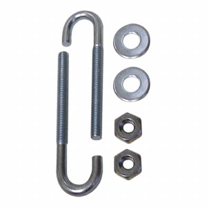 Replacement J-Bolt kit with hardware for crossover tool box to bed rails