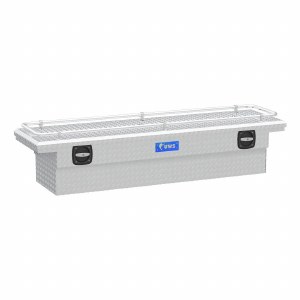 72" Secure Lock Crossover Truck Tool Box with Low Profile and Rail