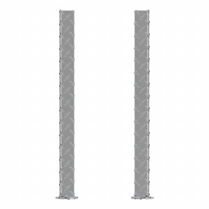 Replacement Bright Aluminum Truck Side Tool Box Legs