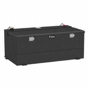 Matte Black 100 Gallon Steel-Aluminum Combo Transfer Tank